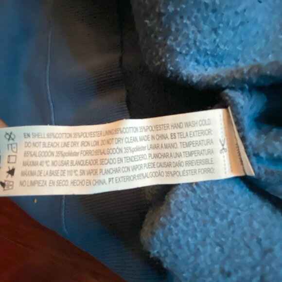 Forever 21 Sweat Jacket size Medium Blue - Picture 10 of 10